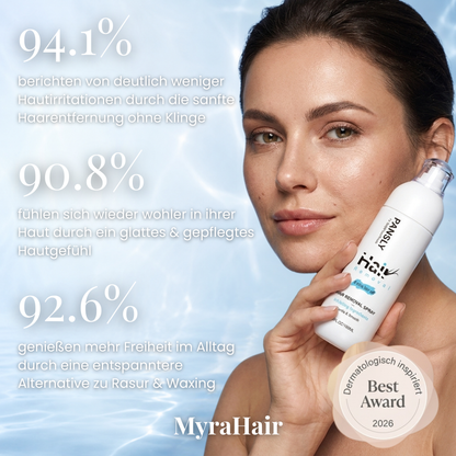 MyraHair - Weil rasieren sch**ße ist!